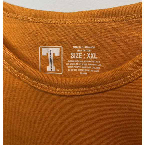 NCAA University of Miami Hurricanes Kids Long Sleeve Orange‎ Canes Shirt New XXL - Picture 4 of 4